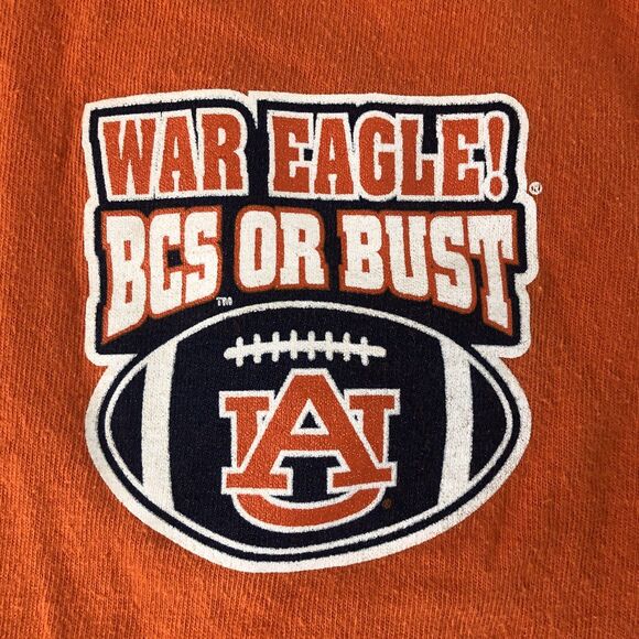 Auburn Tigers 2014 BCS National Championship Game NCAA Football Mens Tee Small - Picture 7 of 8